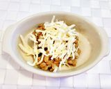 簡単お餅納豆グラタン♪作り方2写真