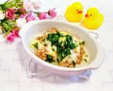 簡単お餅納豆グラタン♪作り方3写真