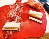 わたしの 長芋の豚肉巻き 焼き味噌風味作り方1写真
