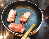 わたしの 長芋の豚肉巻き 焼き味噌風味作り方2写真