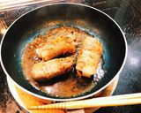 わたしの 長芋の豚肉巻き 焼き味噌風味作り方5写真