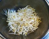 キクラゲと豆腐の春巻き♪作り方1写真