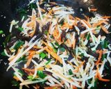 キクラゲと豆腐の春巻き♪作り方4写真