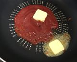 重力を利用!?簡単オムライスシーザー味作り方1写真