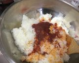重力を利用!?簡単オムライスシーザー味作り方3写真