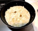 蕪の豆乳スープ作り方6写真