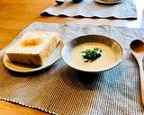 蕪の豆乳スープ作り方8写真