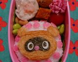 キャラ弁♥️たぬき作り方7写真
