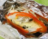 鮭と野菜の味噌マヨホイル焼き作り方6写真
