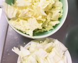 レンジ白菜豚こま味は吉野家牛丼チャンプル作り方4写真