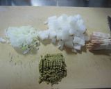 電子レンジで大根の一人カレー作り方2写真