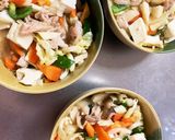 レンジ白菜豚こま味は吉野家牛丼チャンプル作り方19写真