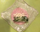 ハムときゅうりとチーズのミニ春巻き！作り方1写真