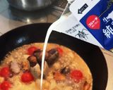 魚介のクリームパスタ作り方7写真