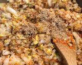 白菜と鶏肉のチャーハン作り方12写真
