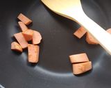 簡単月見ソース焼きそば作り方2写真