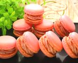 さくらクリームの桜マカロン作り方1写真