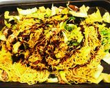 簡単ホットプレート焼きそば作り方6写真