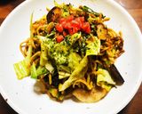 簡単ホットプレート焼きそば作り方7写真