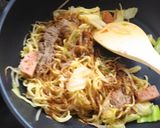 簡単月見ソース焼きそば作り方6写真