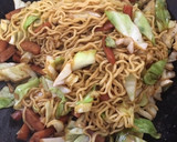 週末お昼の焼きそば作り方5写真