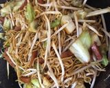 週末お昼の焼きそば作り方6写真