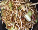 週末お昼の焼きそば作り方6写真