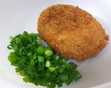 コロッケ月見ラーメン作り方1写真