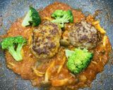 米粉のハンバーグ　トマトソース煮作り方9写真