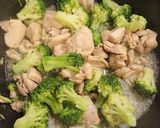 ブロコと鶏肉のマヨソテー作り方3写真