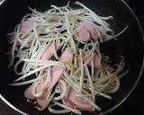 もやしとギョニソのケチャップ炒め作り方3写真