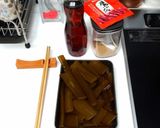 ごま油香る、茎わかめの炊いたん作り方1写真