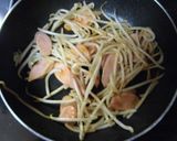 もやしとギョニソのケチャップ炒め作り方5写真