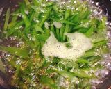 茎わかめのペペロンチーノと刺身作り方4写真