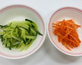 シャキシャキ！切り干し大根の中華サラダ作り方2写真
