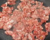 レンコンとひき肉のカレー炒め作り方2写真