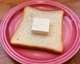 美味しいから！！クリチゆかりあんトースト作り方1写真