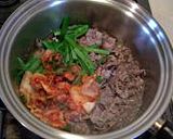 キムチと牛肉のエスニックスープ作り方2写真