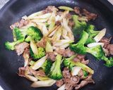 長ねぎとブロッコリーと豚肉のマヨソテー作り方4写真