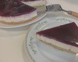簡単ブルーベリーレアチーズケーキ作り方10写真