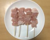 超簡単☆お家で居酒屋♫たれ味の焼き鳥♡作り方2写真