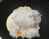 [簡単]鮭フレークとレタスのチャーハン作り方3写真