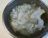 白キクラゲと黒ごま麩のデザート♪作り方2写真