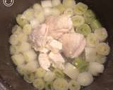 ネギ大量消費！鶏肉とネギの、鶏ネギ鍋！作り方6写真