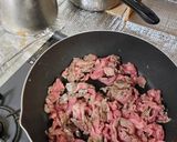 牛肉とほうれん草のごま炒め作り方4写真