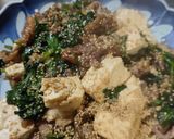 牛肉とほうれん草のごま炒め作り方6写真