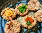 ひな祭り♥️黒米くぼみに詰めるだけ作り方6写真