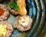 ひな祭り♥️黒米くぼみに詰めるだけ作り方8写真