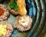 ひな祭り♥️黒米くぼみに詰めるだけ作り方8写真