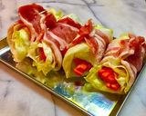 No2373肉巻きニンジンレタス作り方3写真